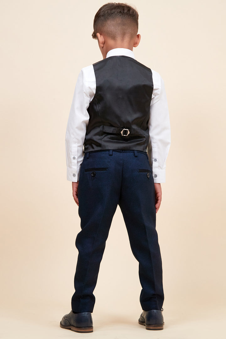 Callum Children's Blue Three Piece Suit