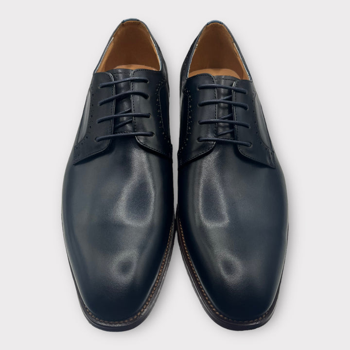 Lynn Oxford Navy Shoe