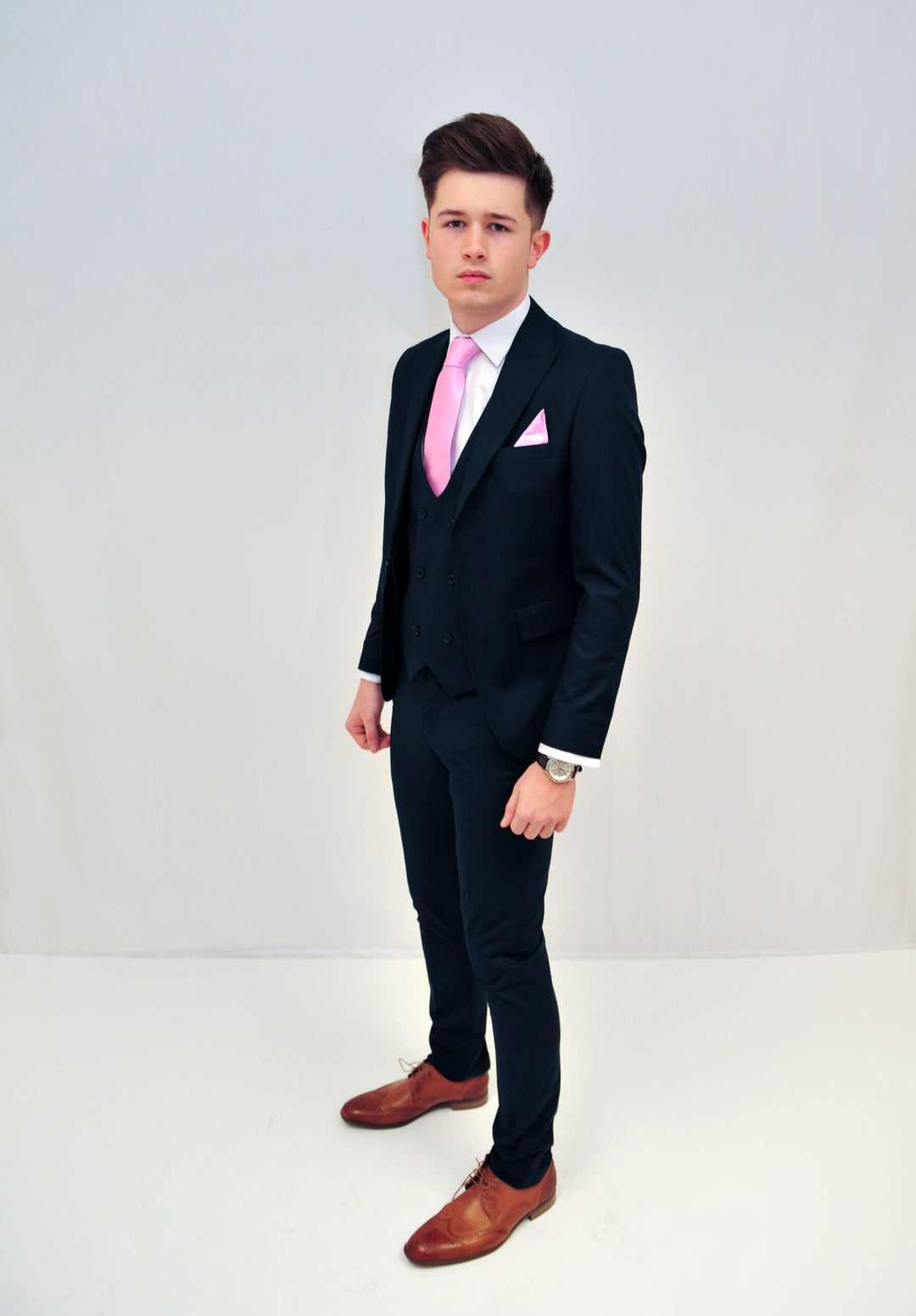 Jack Doyle Navy Suit With Double Breasted Waistcoat