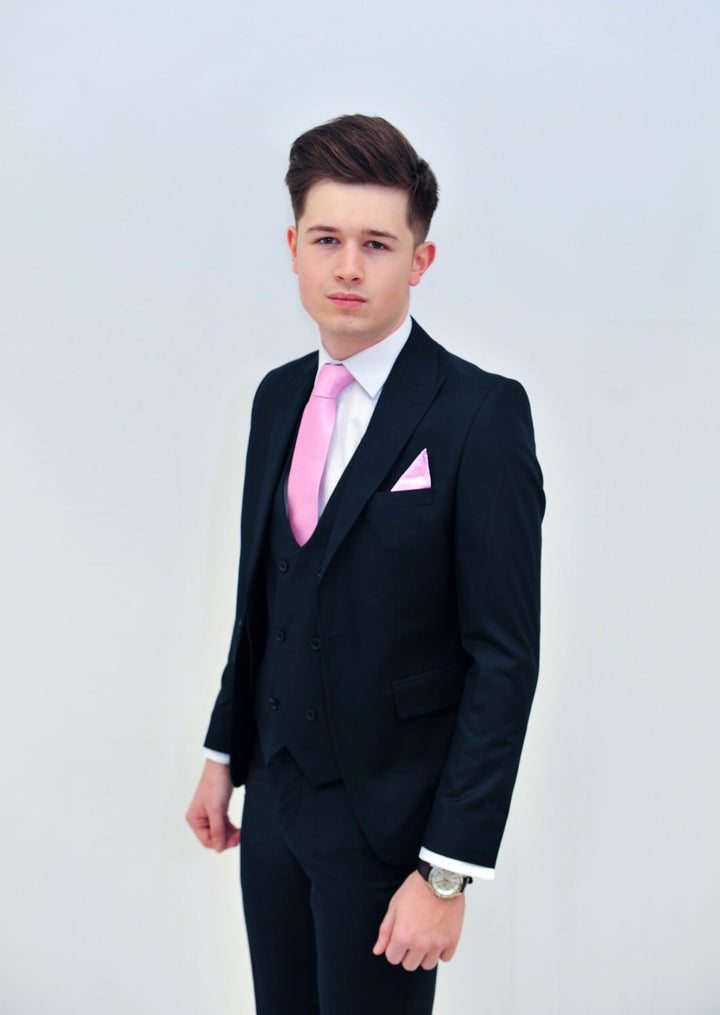 Jack Doyle Navy Suit With Double Breasted Waistcoat