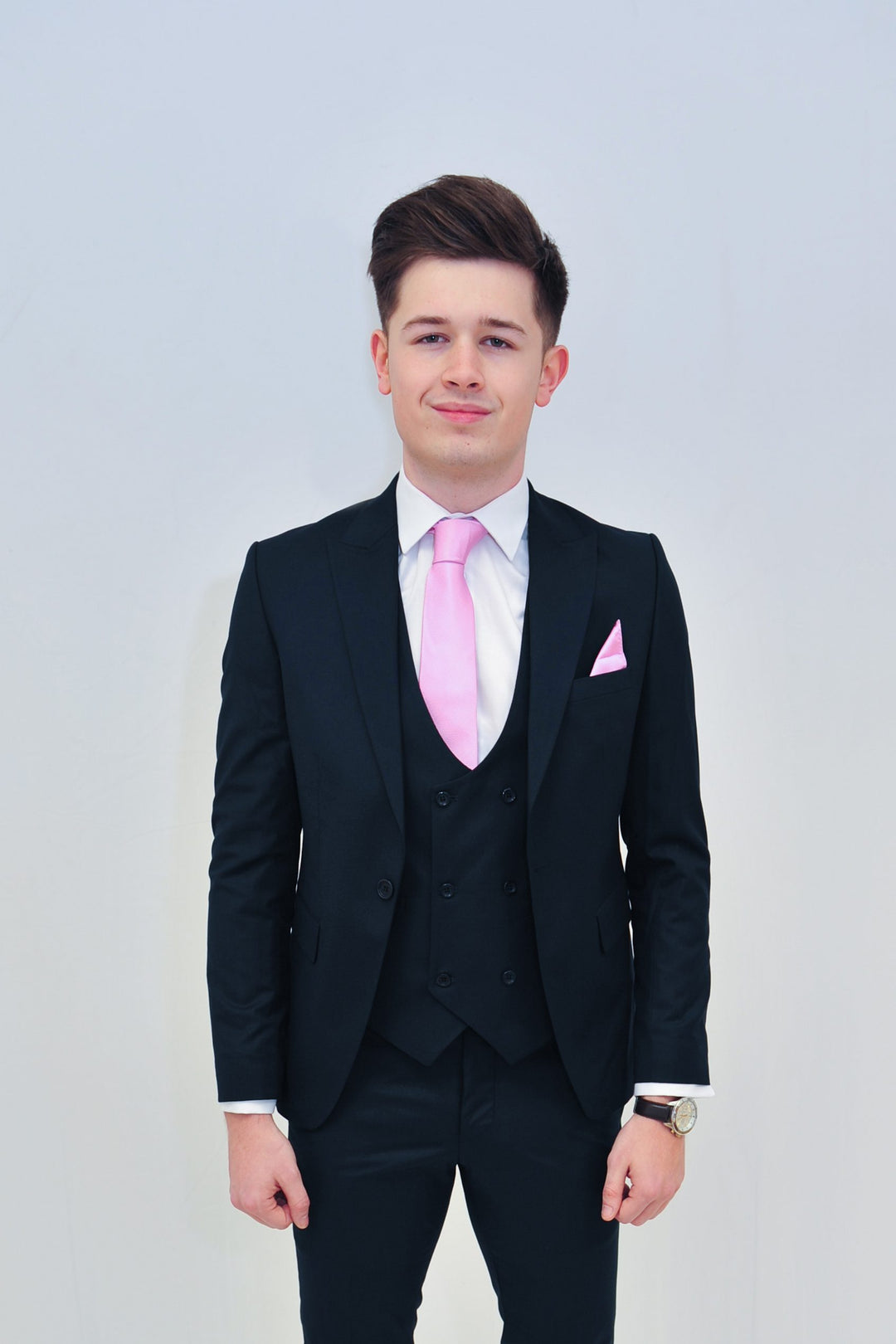 Jack Doyle Navy Suit With Double Breasted Waistcoat