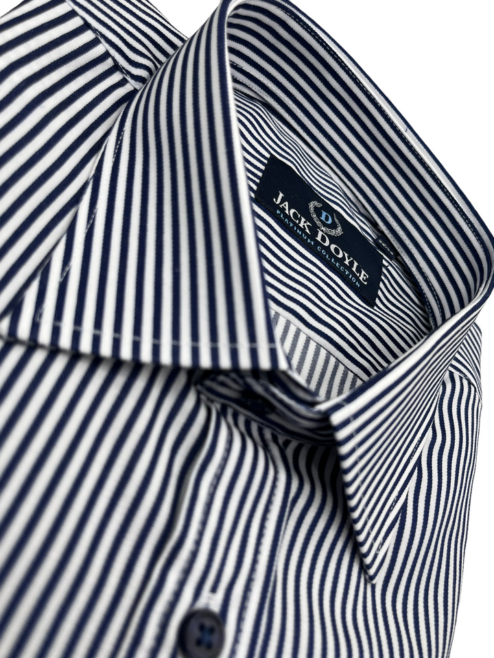 Navy Striped Shirt