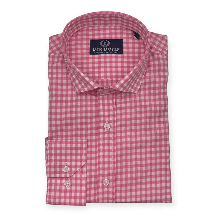 Jack Doyle Pink Check Shirt