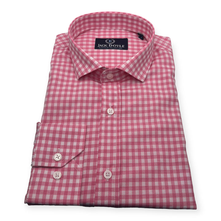 Jack Doyle Pink Check Shirt