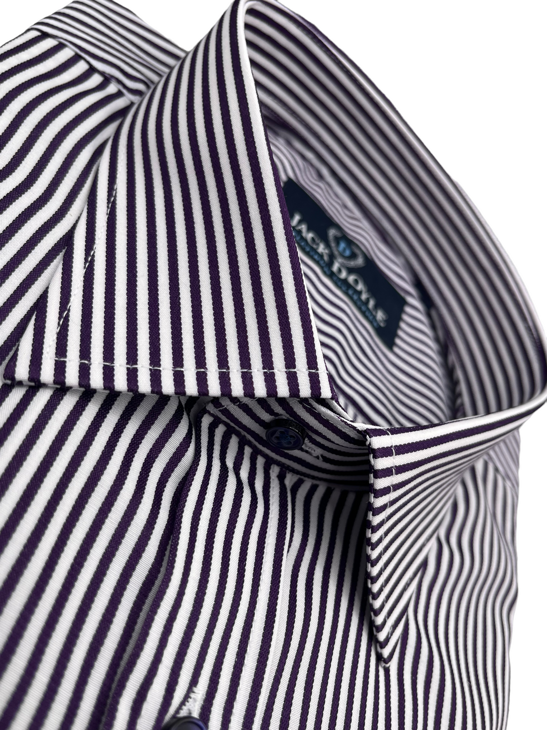 Purple Striped Shirt