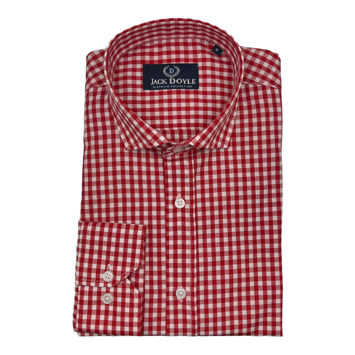 Jack Doyle Red Check Shirt