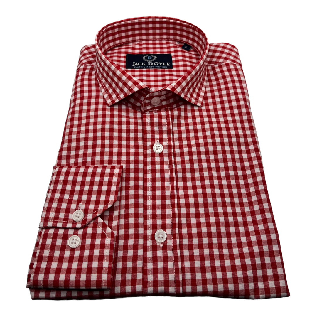 Jack Doyle Red Check Shirt