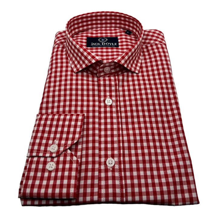 Jack Doyle Red Check Shirt