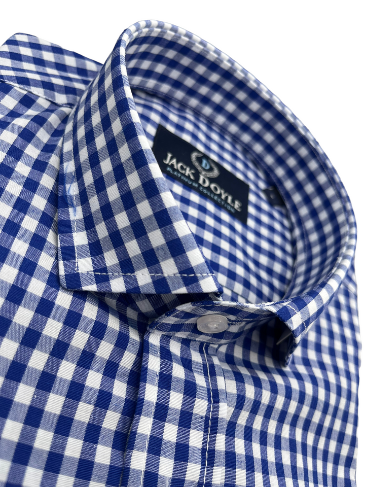 Jack Doyle Royal Blue Check Shirt