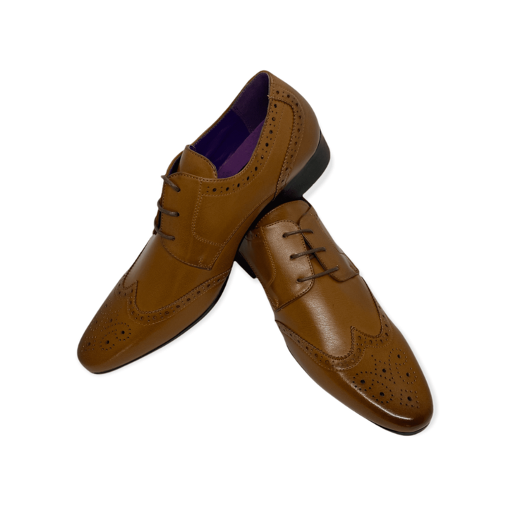 Tan Brogue Shoes