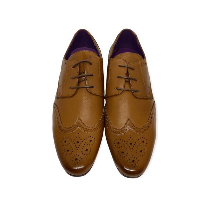 Tan Brogue Shoes