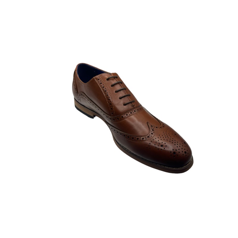 MO50 Brown Oxford Brogue Shoe