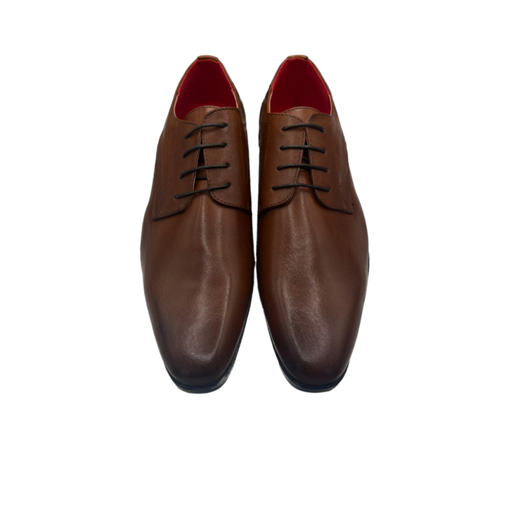 MO61 Plain Brown Derby Shoe