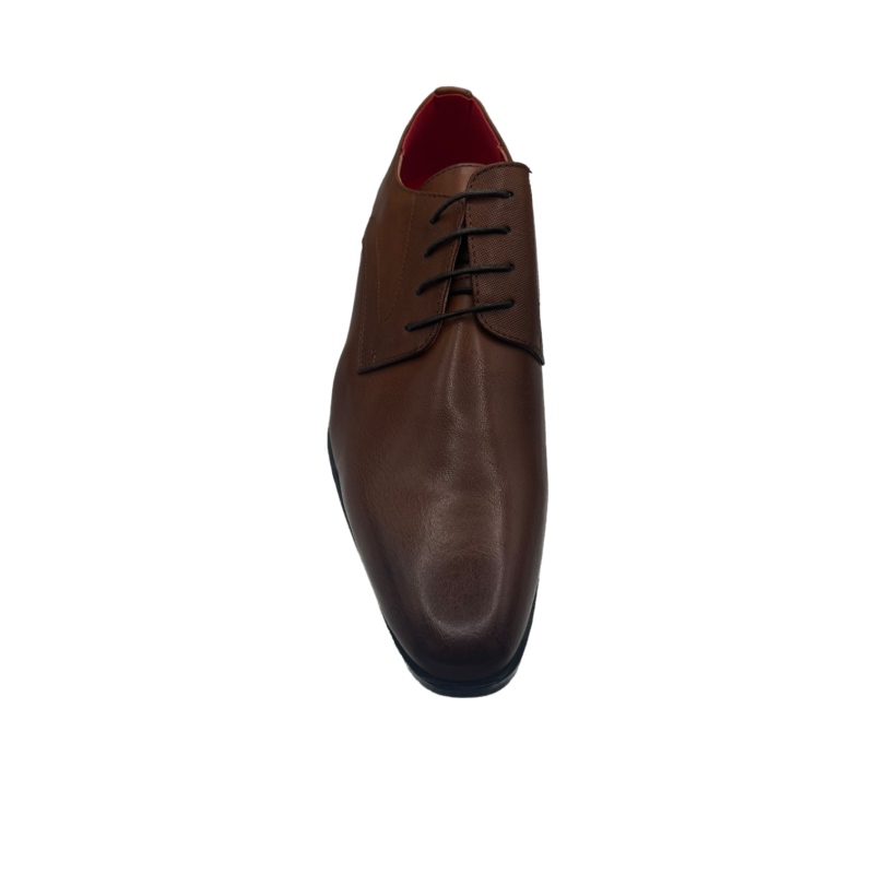MO61 Plain Brown Derby Shoe