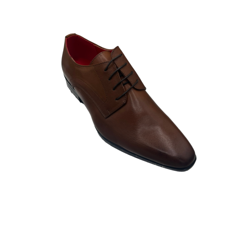 MO61 Plain Brown Derby Shoe