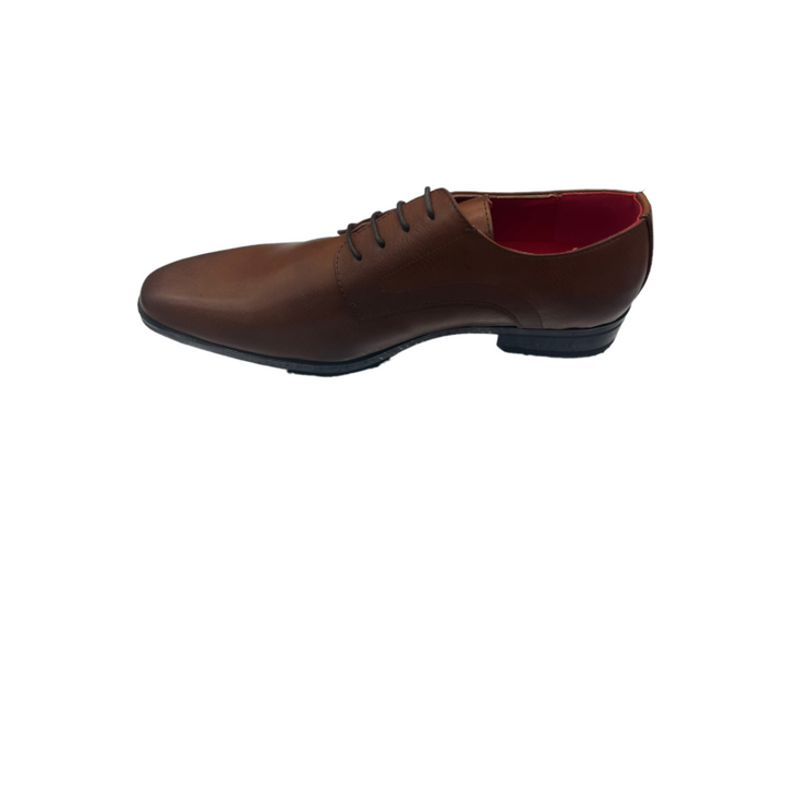 MO61 Plain Brown Derby Shoe