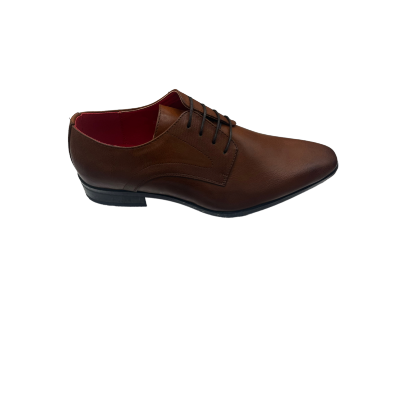 MO61 Plain Brown Derby Shoe
