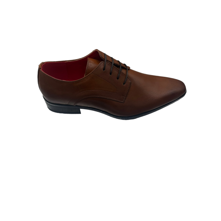 MO61 Plain Brown Derby Shoe