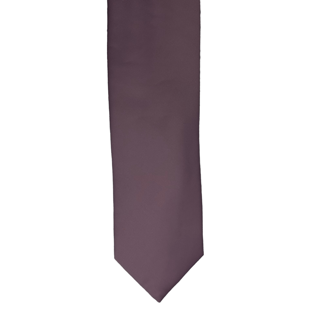 Plain Satin Lilac Tie & Pocket Square