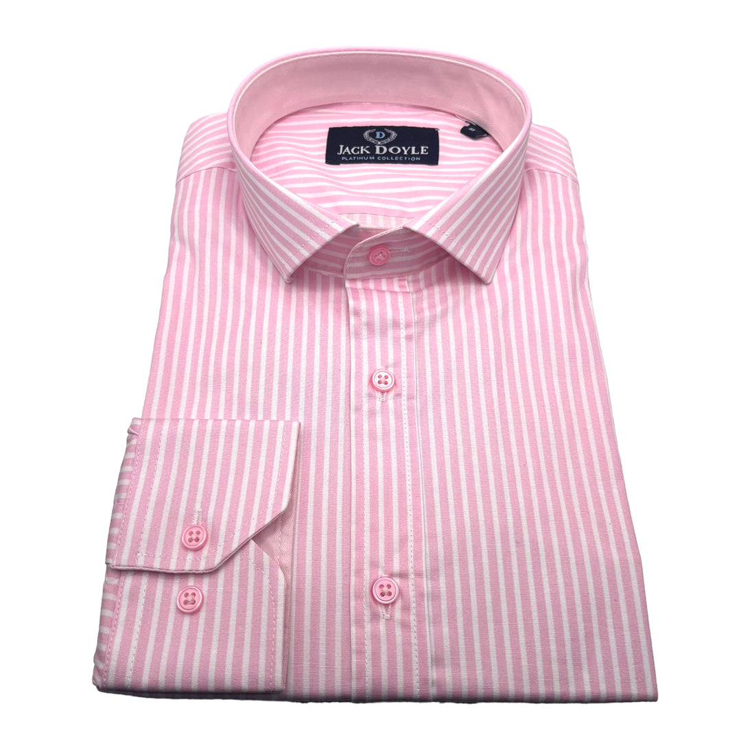 Pink Candy Stripe Shirt