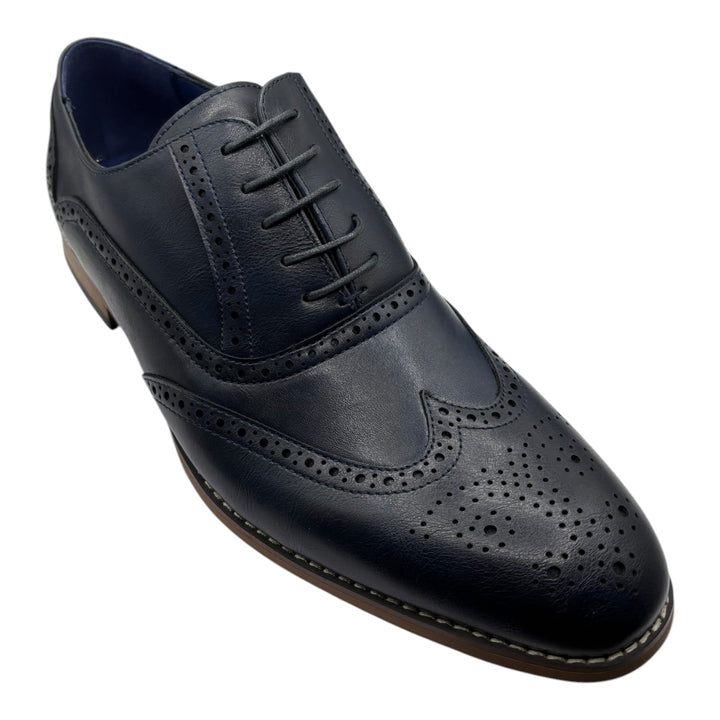 MO50 Navy Oxford Brogue Shoe