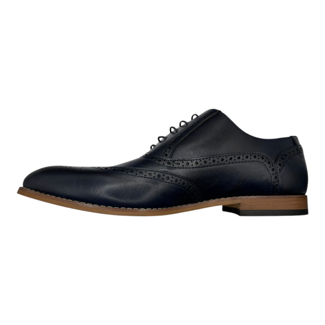 MO50 Navy Oxford Brogue Shoe