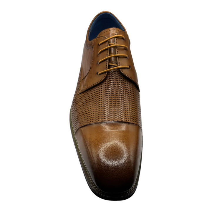 Toller Tan Weave Leather Shoe