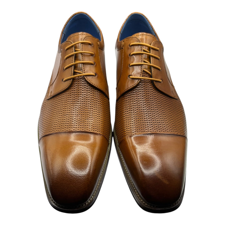 Toller Tan Weave Leather Shoe