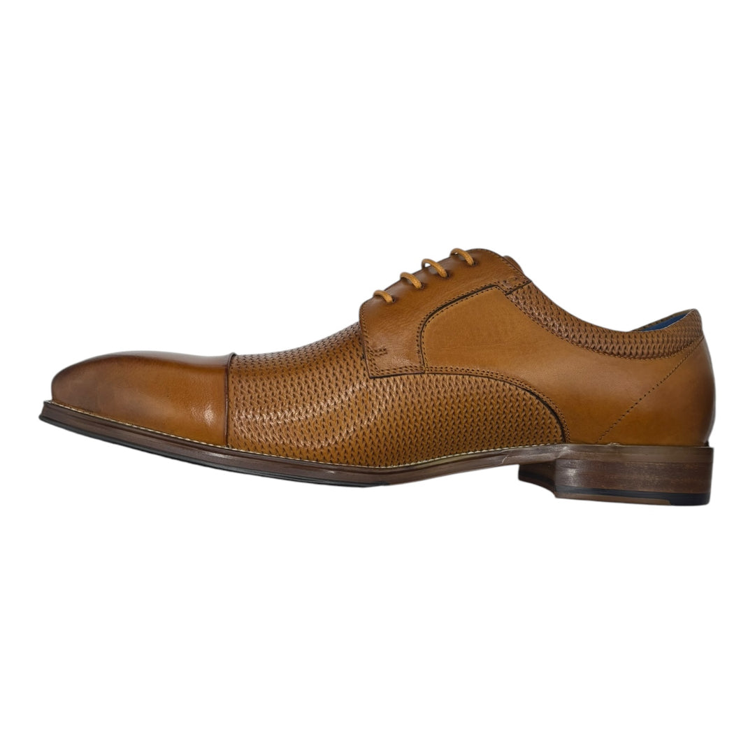 Toller Tan Weave Leather Shoe