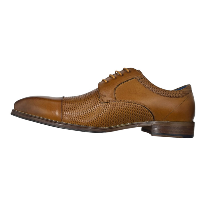 Toller Tan Weave Leather Shoe