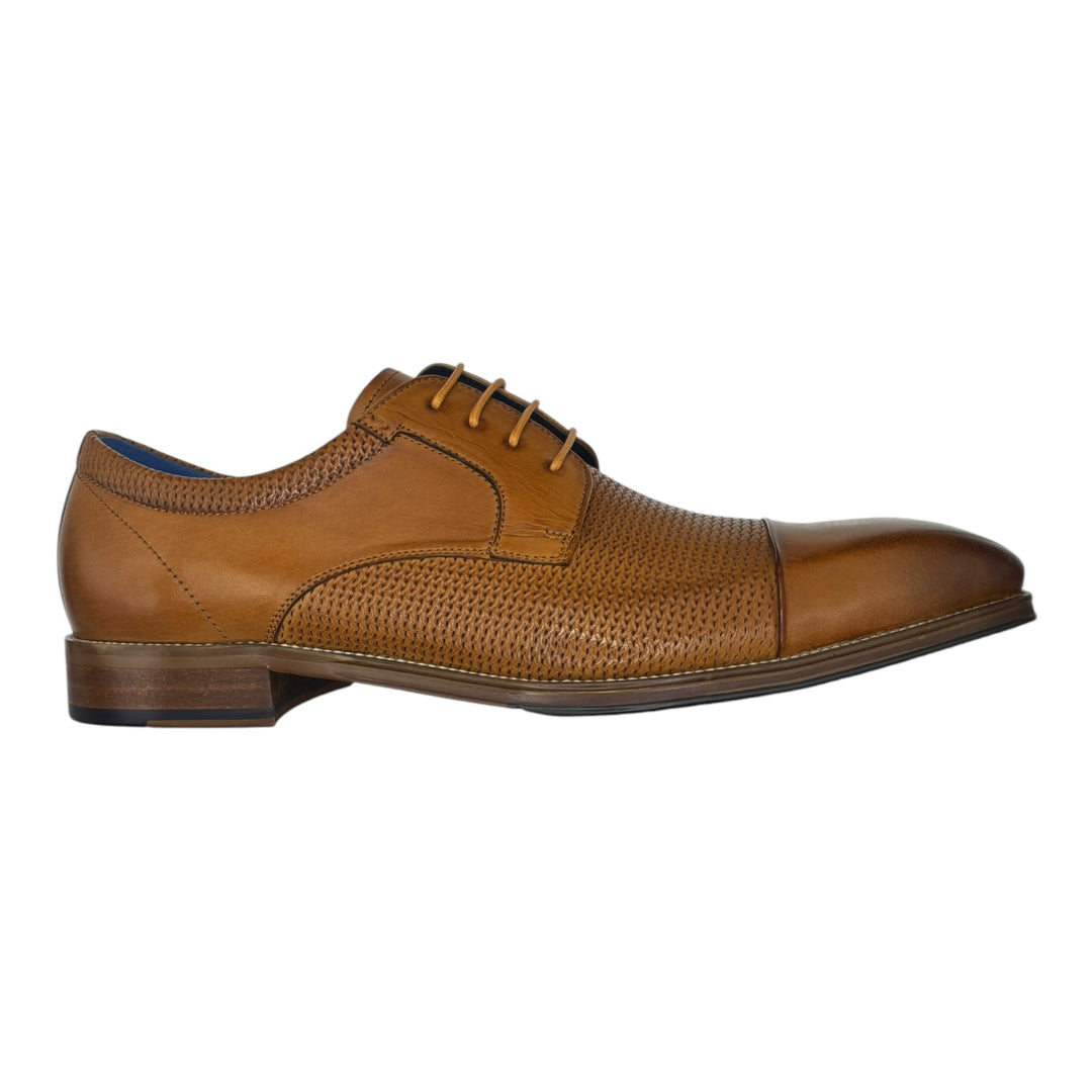 Toller Tan Weave Leather Shoe