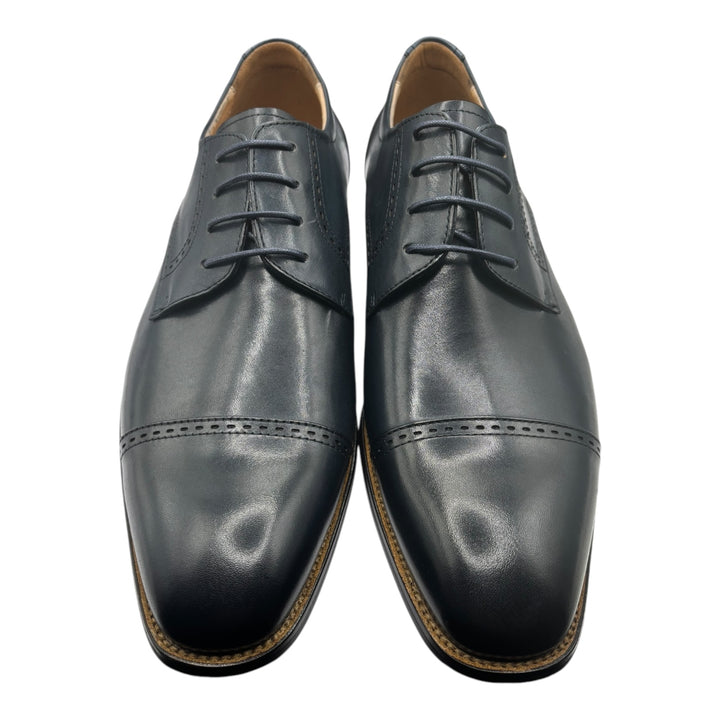 Wentworth Leather Derby Dark Navy Shoe