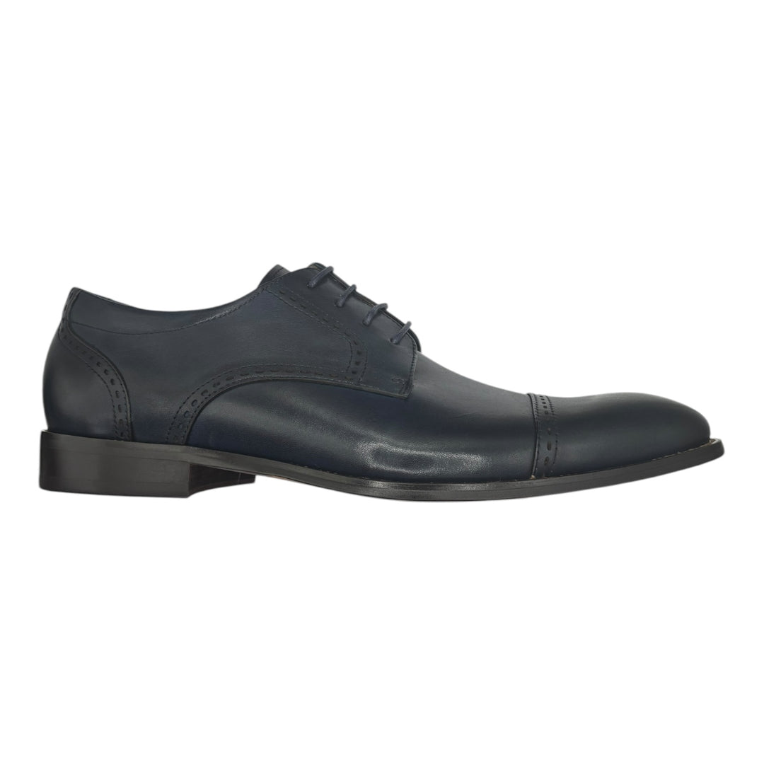 Wentworth Leather Derby Dark Navy Shoe