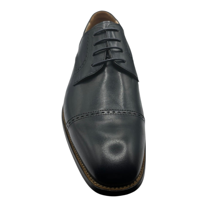 Wentworth Leather Derby Dark Navy Shoe