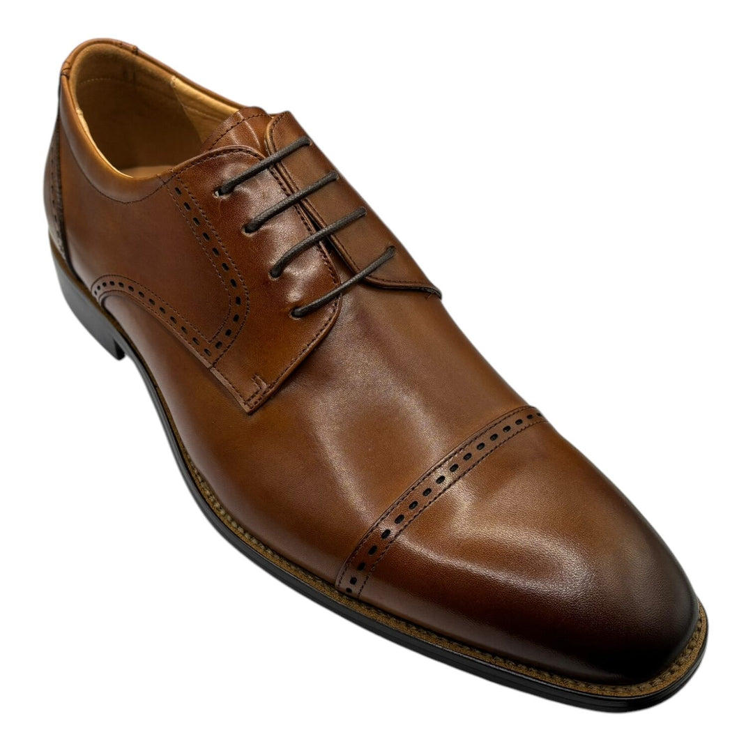 Wentworth Leather Derby Tan Shoe