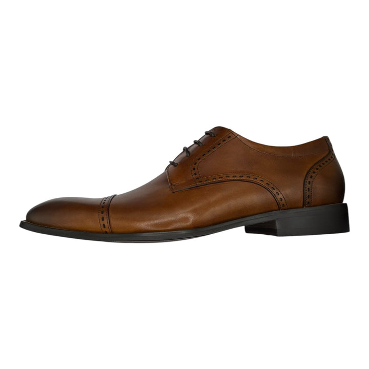 Wentworth Leather Derby Tan Shoe