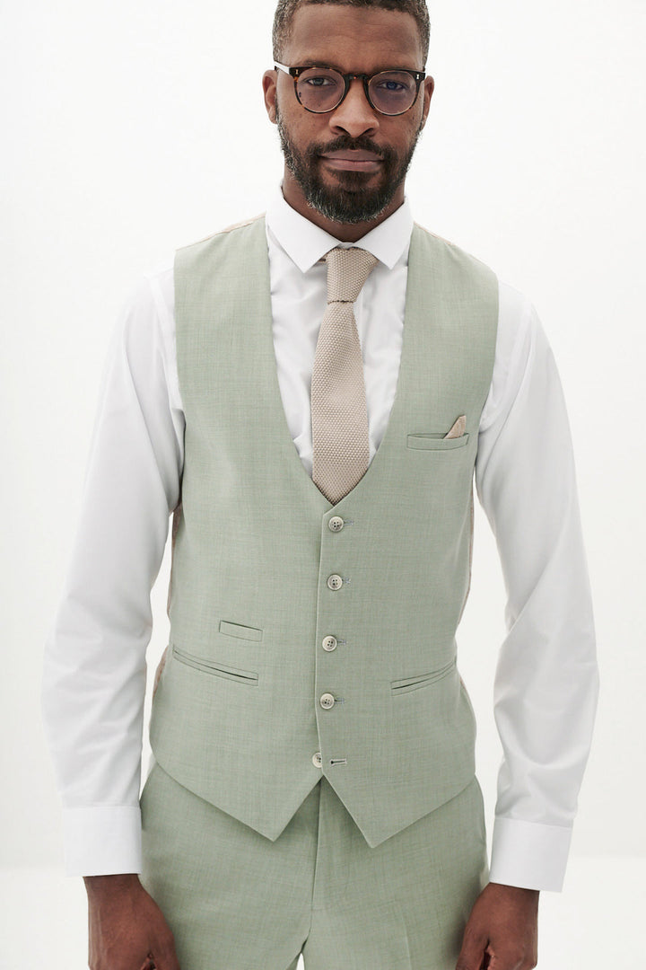 Finley Moss Green Three Piece Suit