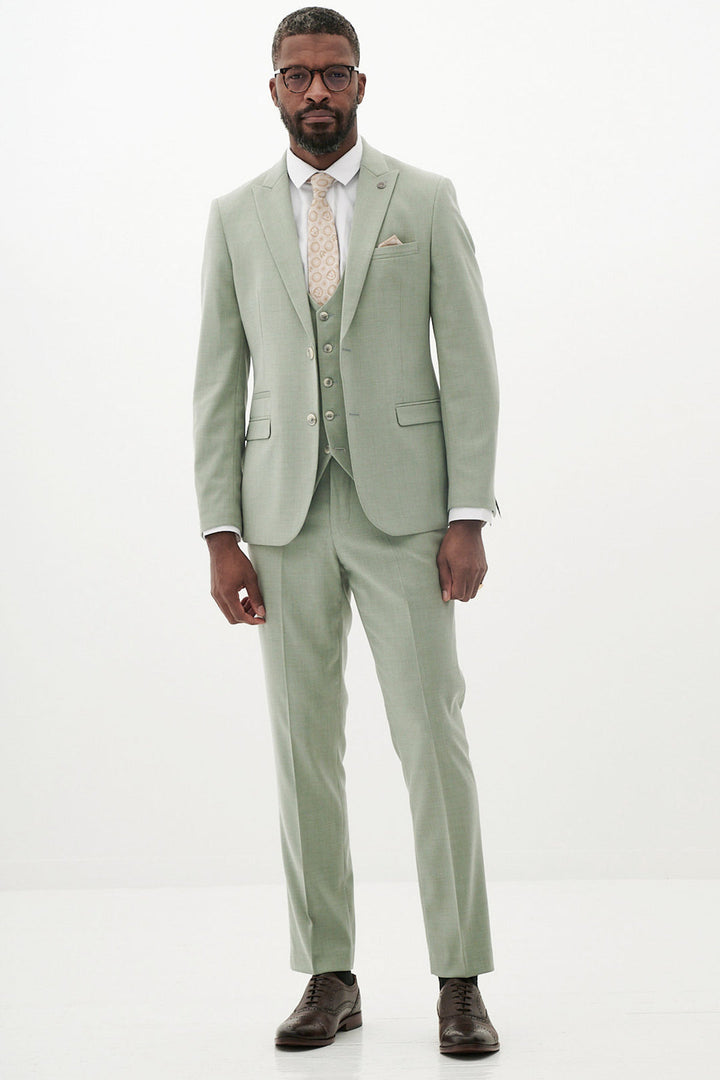 Finley Moss Green Three Piece Suit