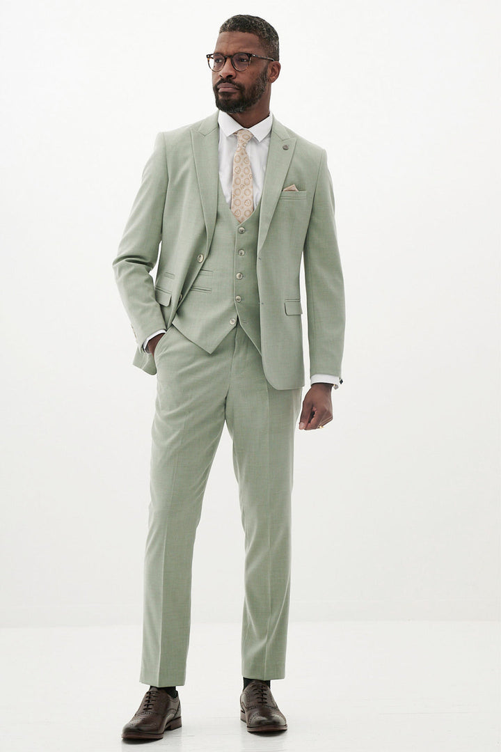 Finley Moss Green Three Piece Suit