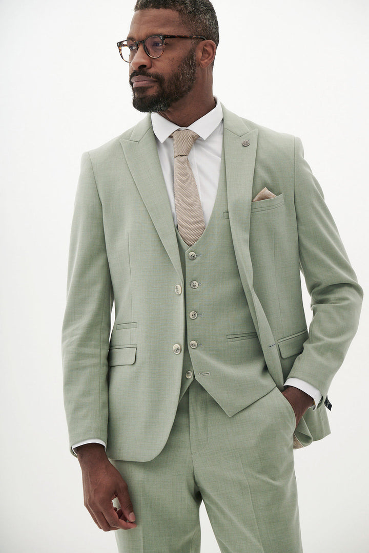 Finley Moss Green Three Piece Suit