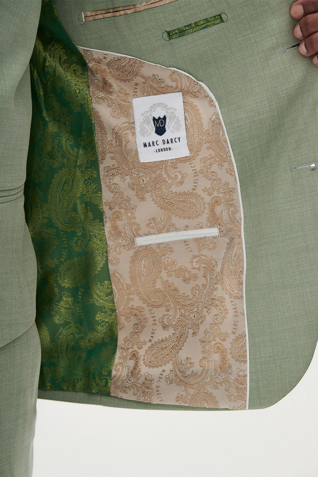 Finley Moss Green Three Piece Suit
