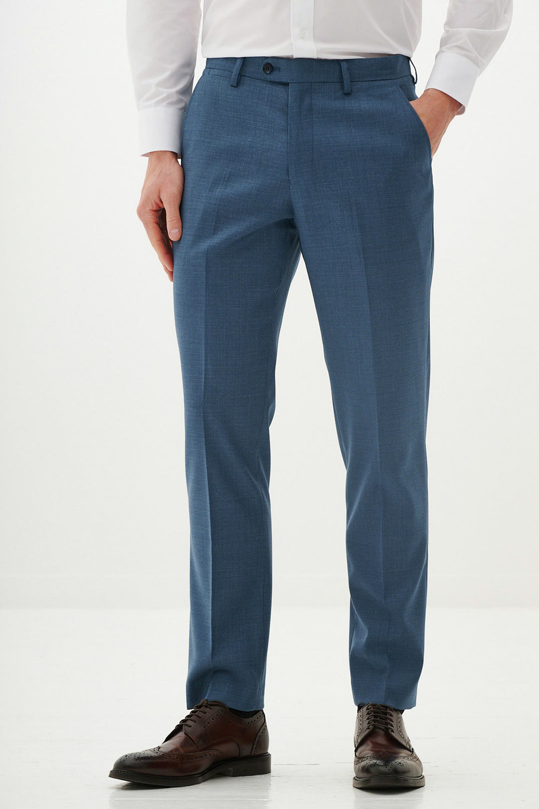 Finley Teal Blue Three Piece Suit