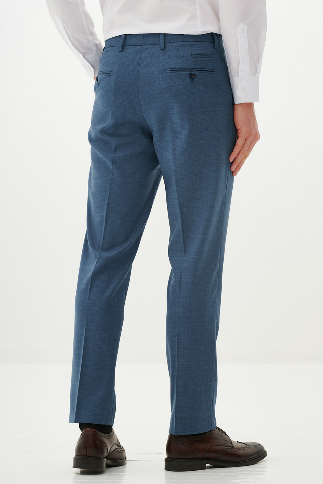 Finley Teal Blue Three Piece Suit
