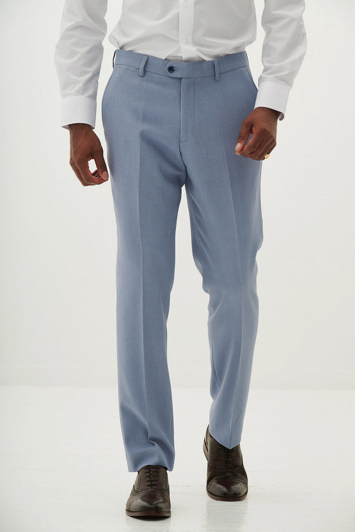 HM5 Sky Blue Three Piece Suit