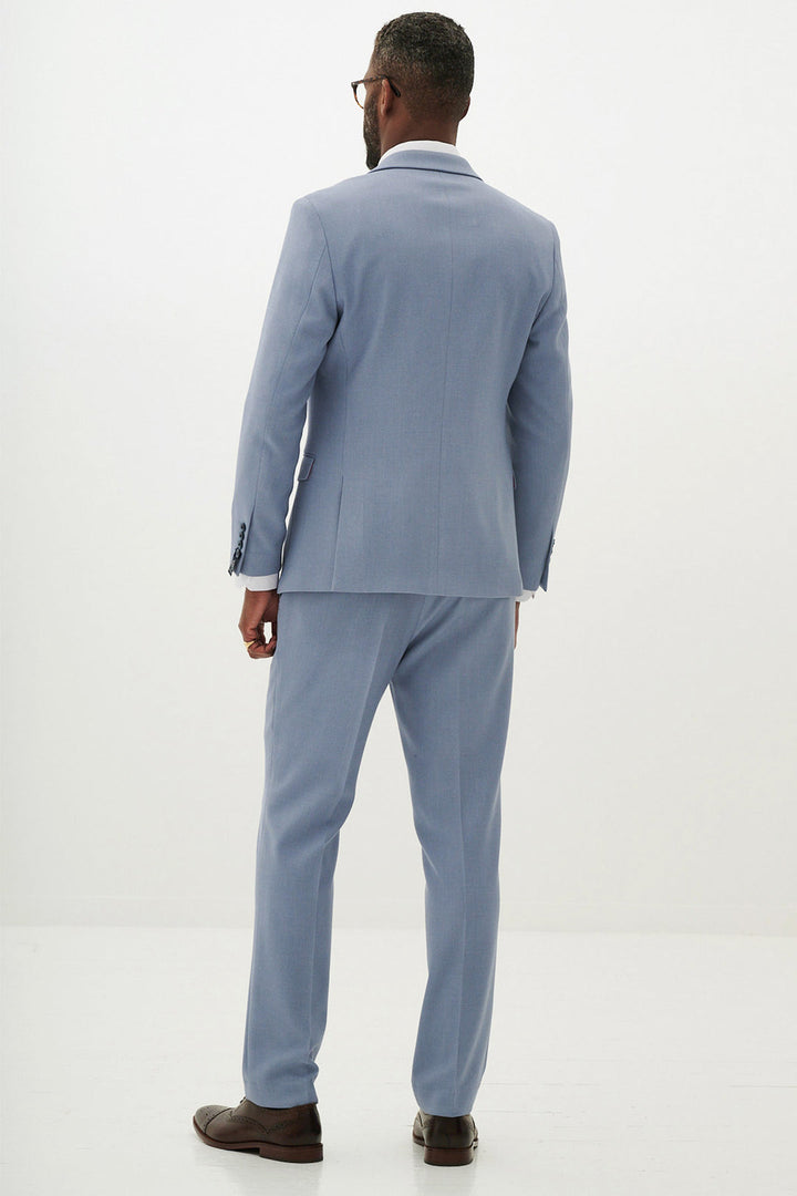 HM5 Sky Blue Three Piece Suit