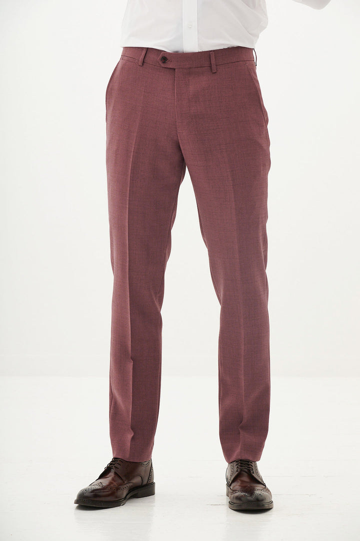 Monty Mauve Three Piece Suit