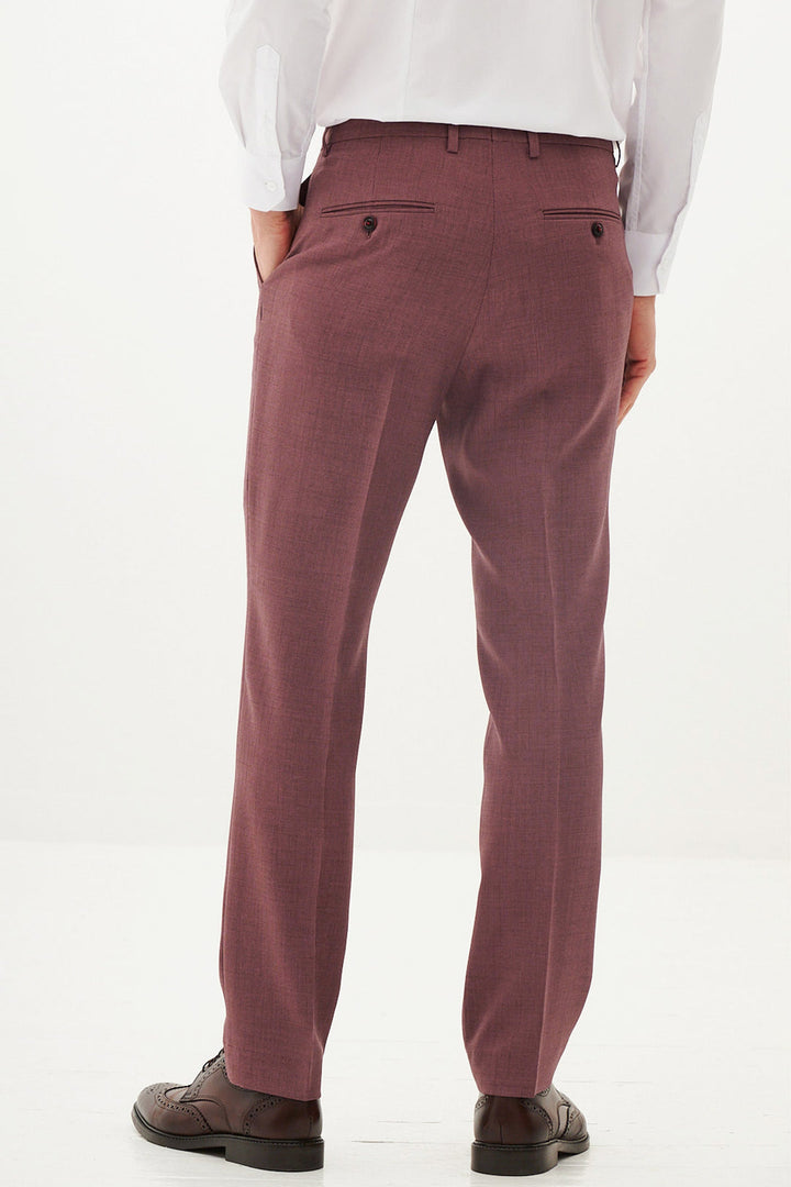 Monty Mauve Three Piece Suit