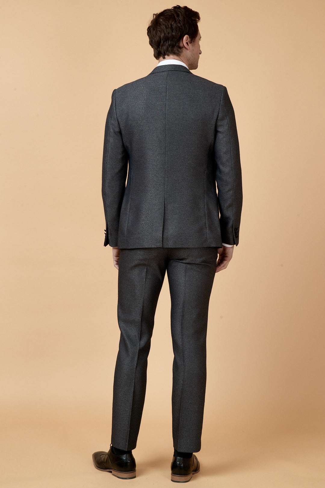 Spencer Charcoal Tux Three Piece Suit