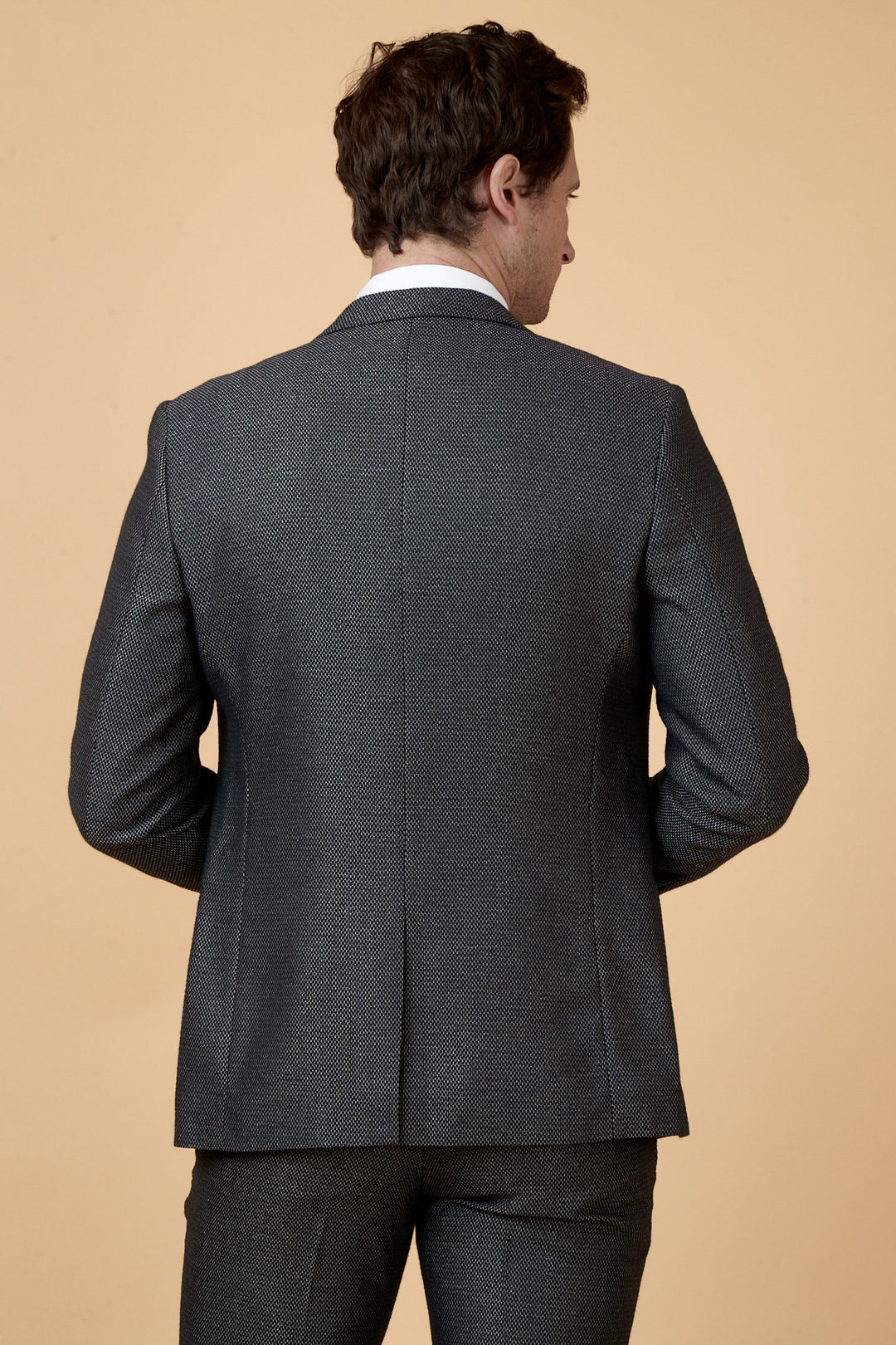 Spencer Charcoal Tux Three Piece Suit