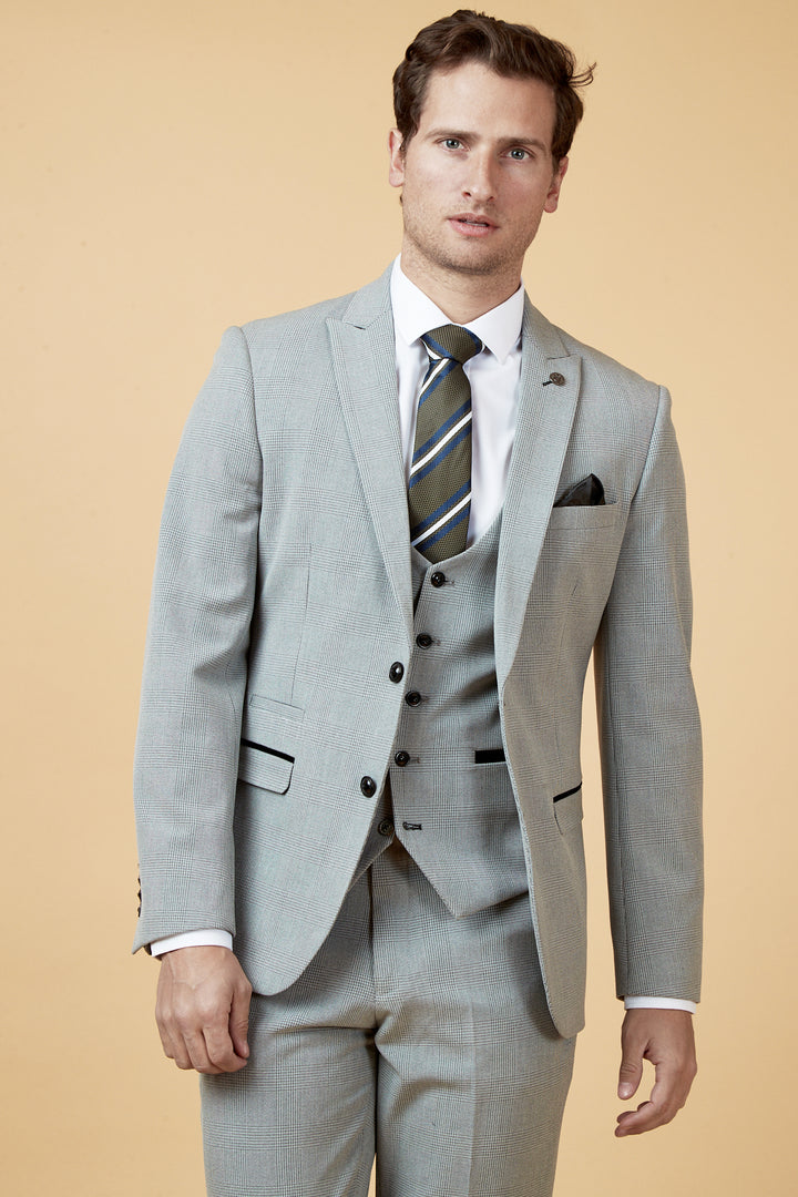 Bromley Silver Check Blazer